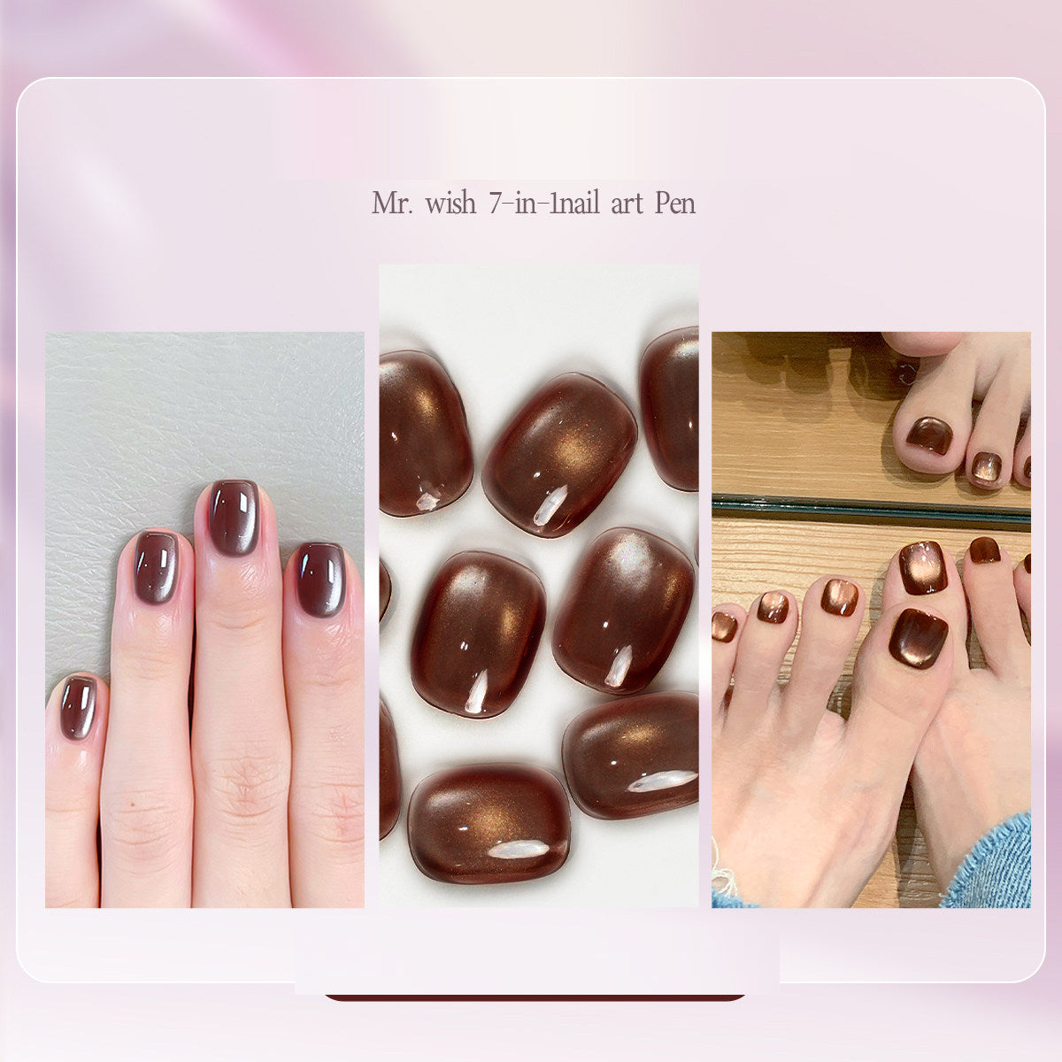 7-in-1 Nail Polish & Eye Color Set