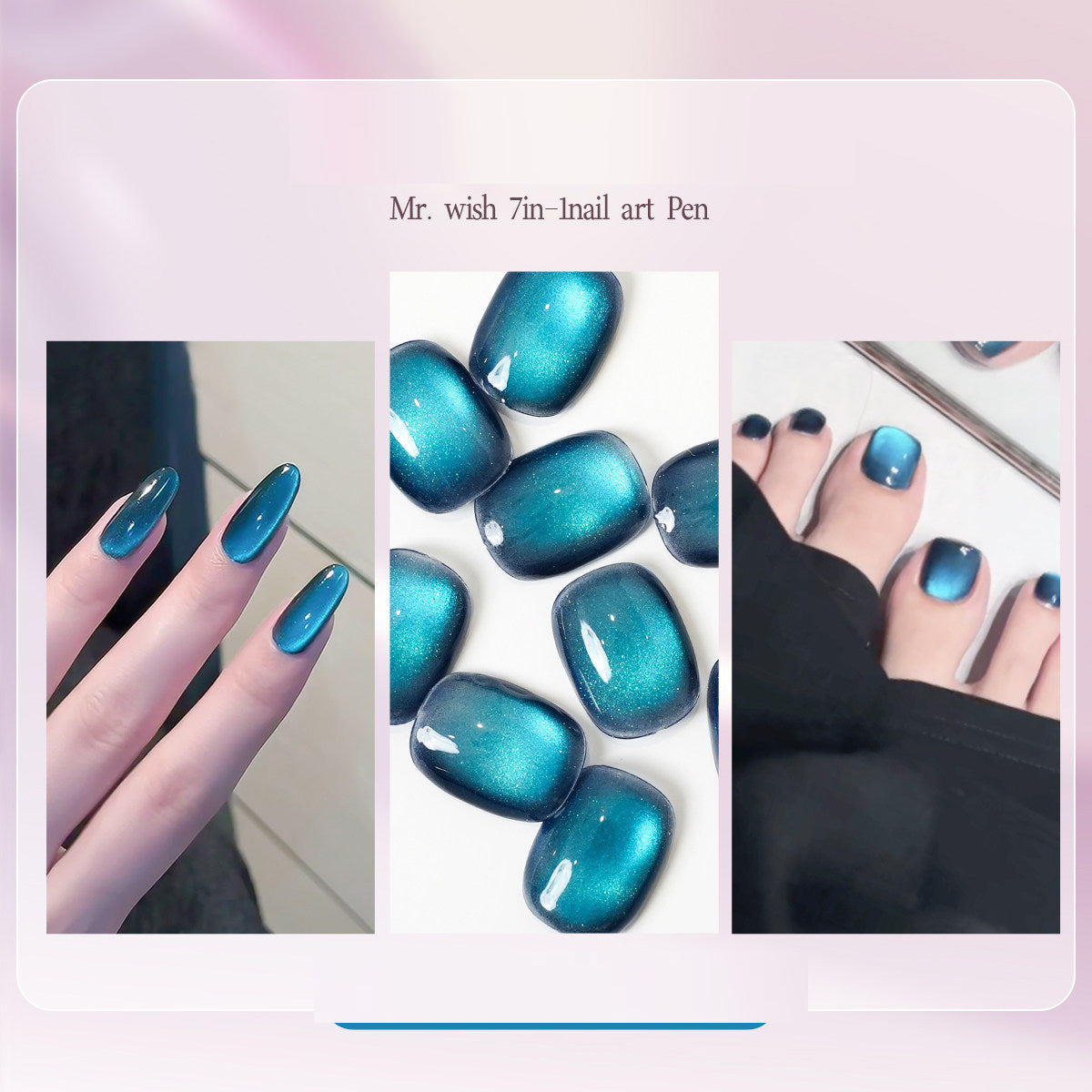 7-in-1 Nail Polish & Eye Color Set