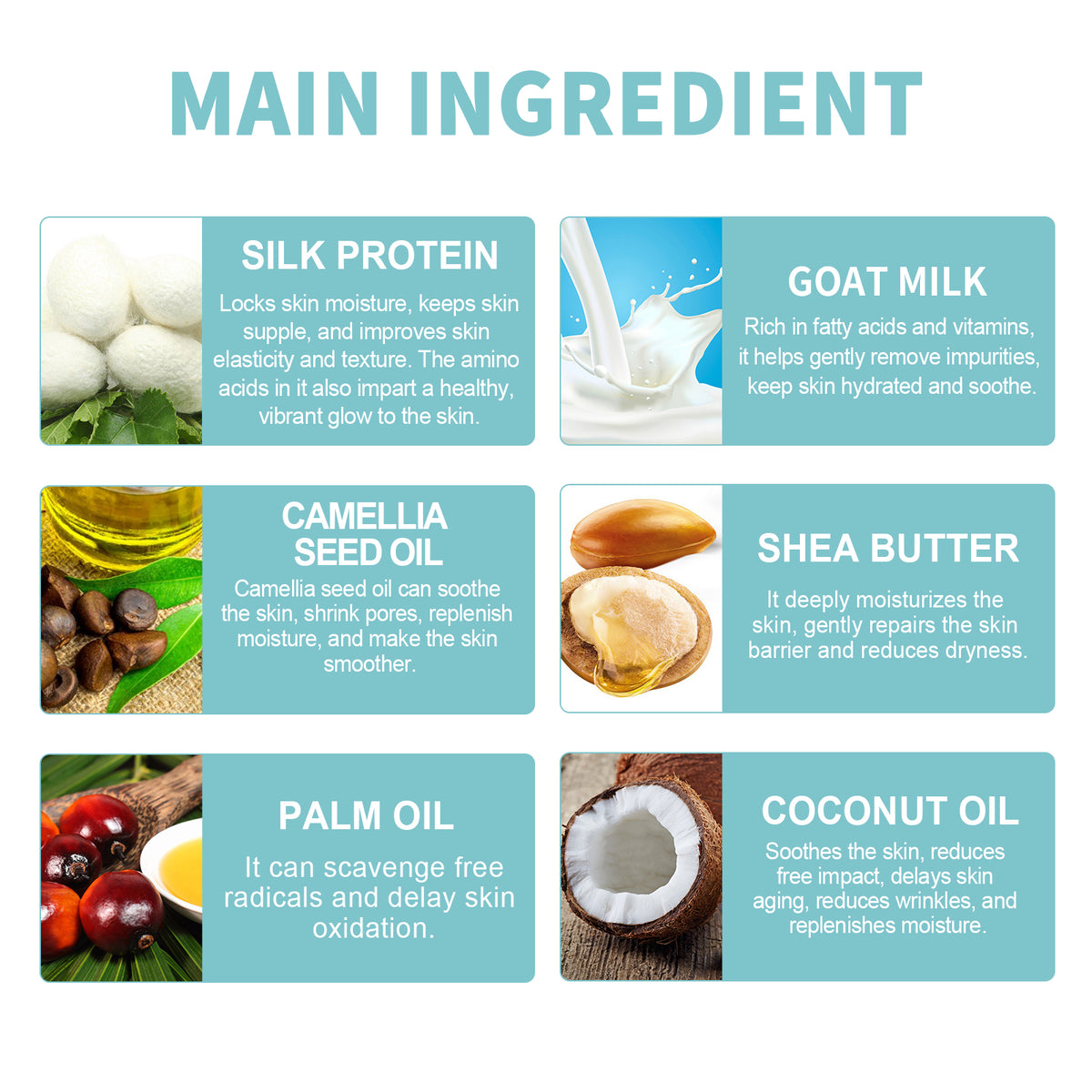 Protein Repair Cleansing Soap Cleans Pores, Lighens Acne Dark Spots, Moisturizes Brightening Face Wash Soap