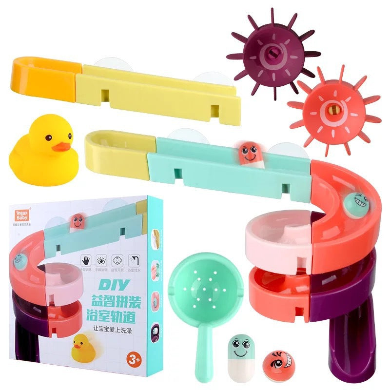 Baby Bath Toy – Water Track Slider Set