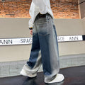 Retro Gradient Denim Long Pants for Boys