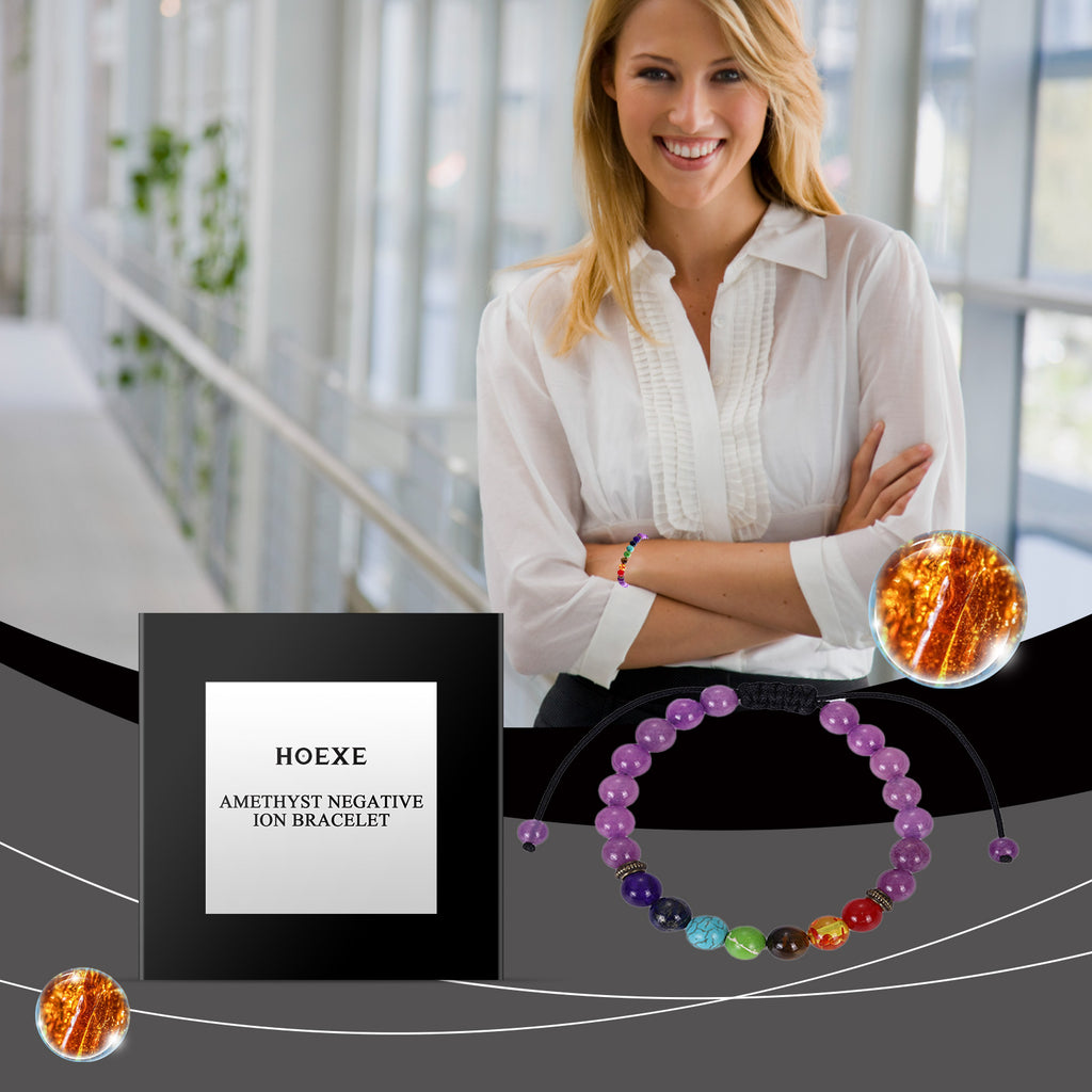 Amethyst & Turquoise Couples Bracelet