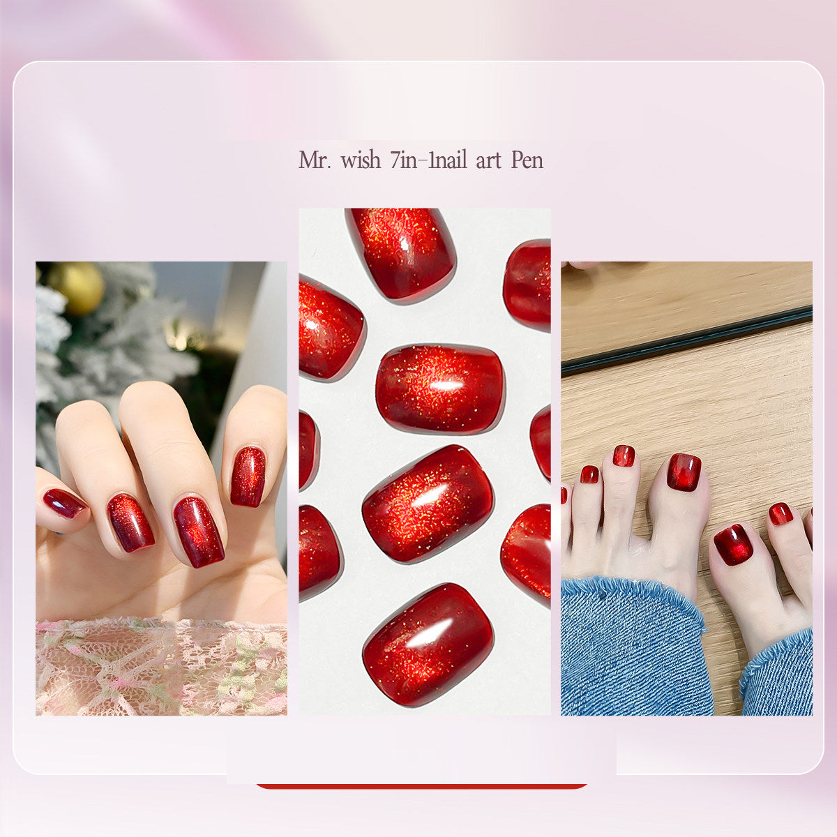 7-in-1 Nail Polish & Eye Color Set