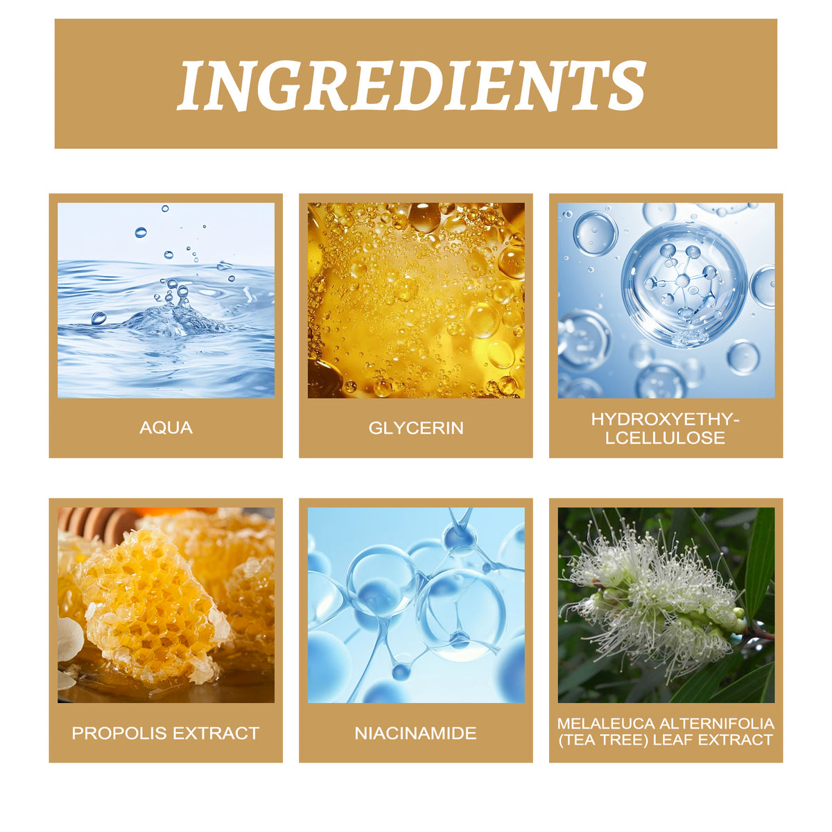 Propolis Nicotinamide Photosensitive Essence, Reduces Acne Marks Moisturizes Brightens And Whitens Facial Essence