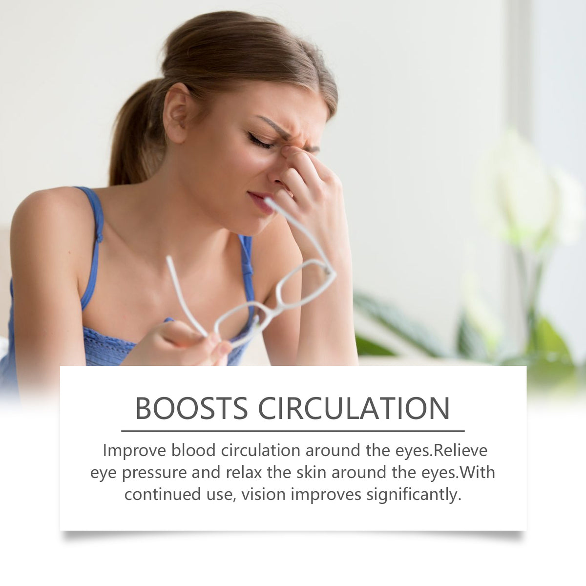 Eye Care Roller Relieves Eye Discomfort And Gently Massages Around The Eye