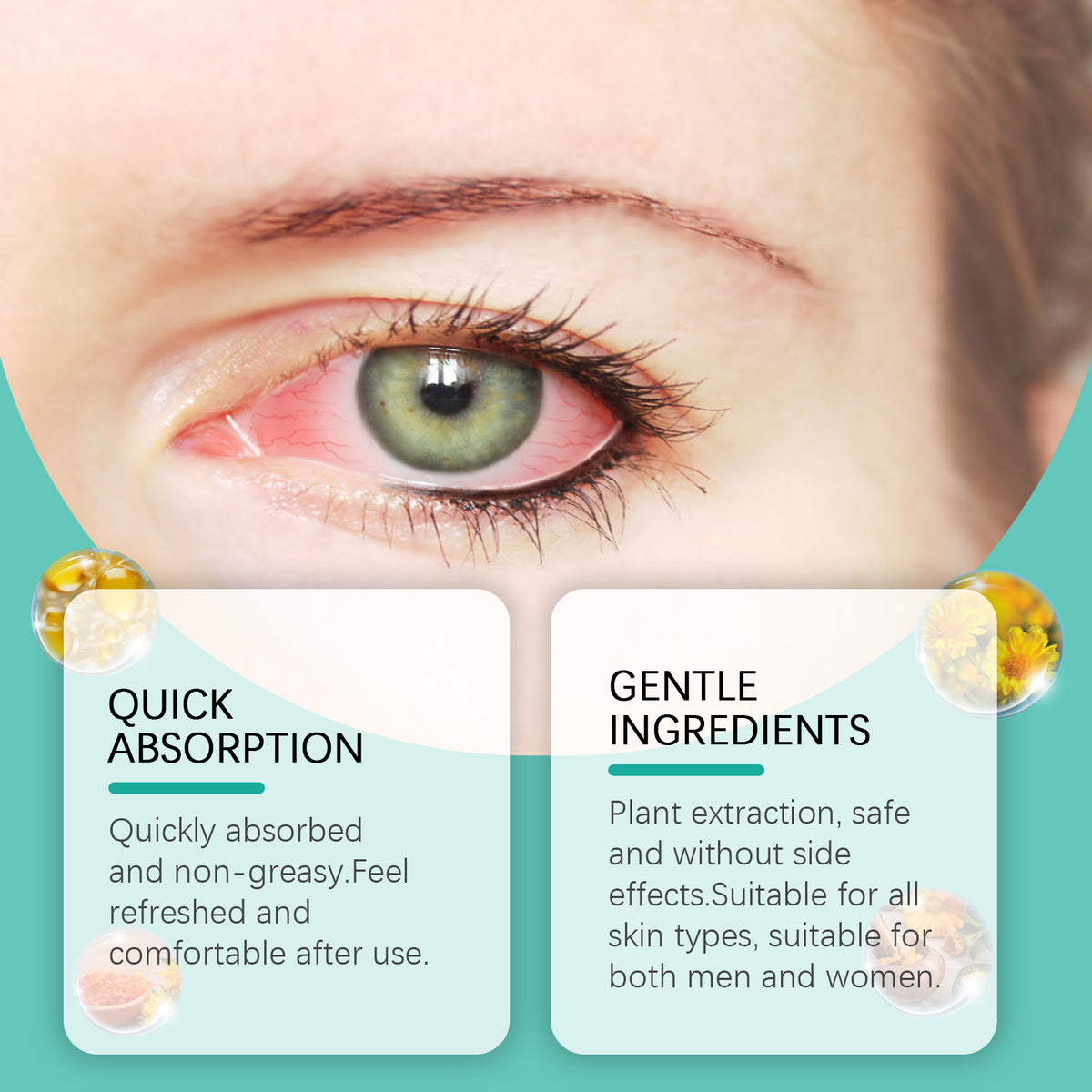 Eye Care Roller Relieves Eye Discomfort And Gently Massages Around The Eye