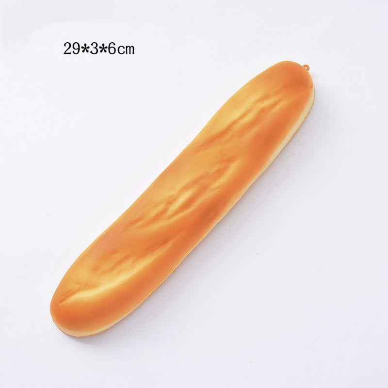 Squishy Food Creative Simulation Bread Toast Donuts Slow Rising Squeeze Stress Relief Toys Spoof Tease People Desktop Decoration