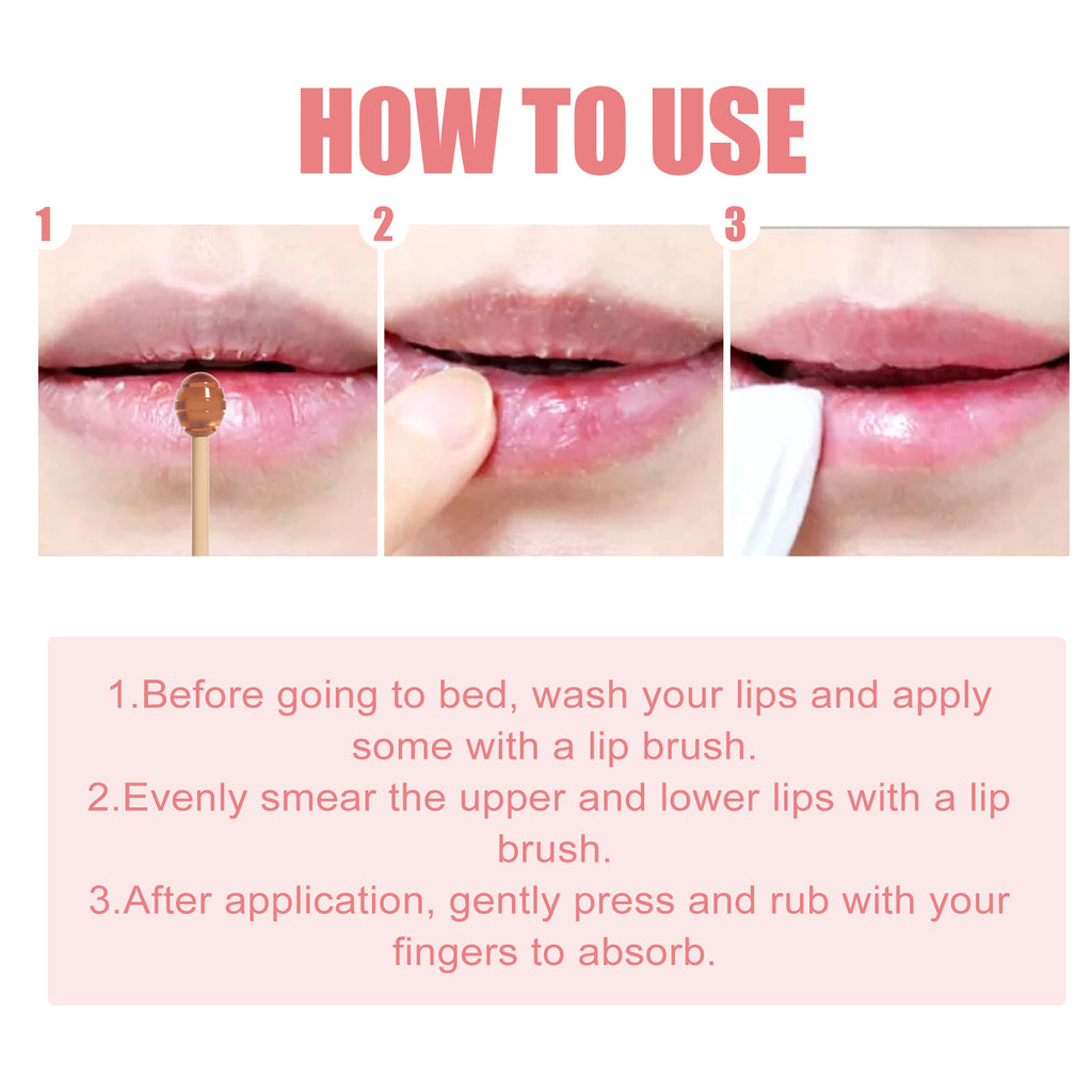 Lip Mask Lightening Lip Lines, Hydrating, Moisturizing, Removing Dead Skin, Anti-Freezing And Cracking, Non-Greasy And Easy To Absorb Lip Balm