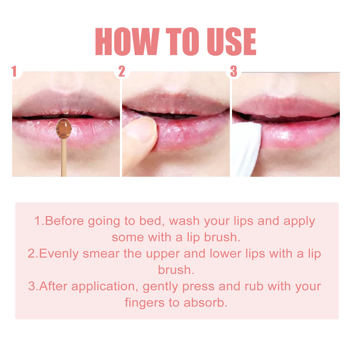 Lip Mask Lightening Lip Lines, Hydrating, Moisturizing, Removing Dead Skin, Anti-Freezing And Cracking, Non-Greasy And Easy To Absorb Lip Balm