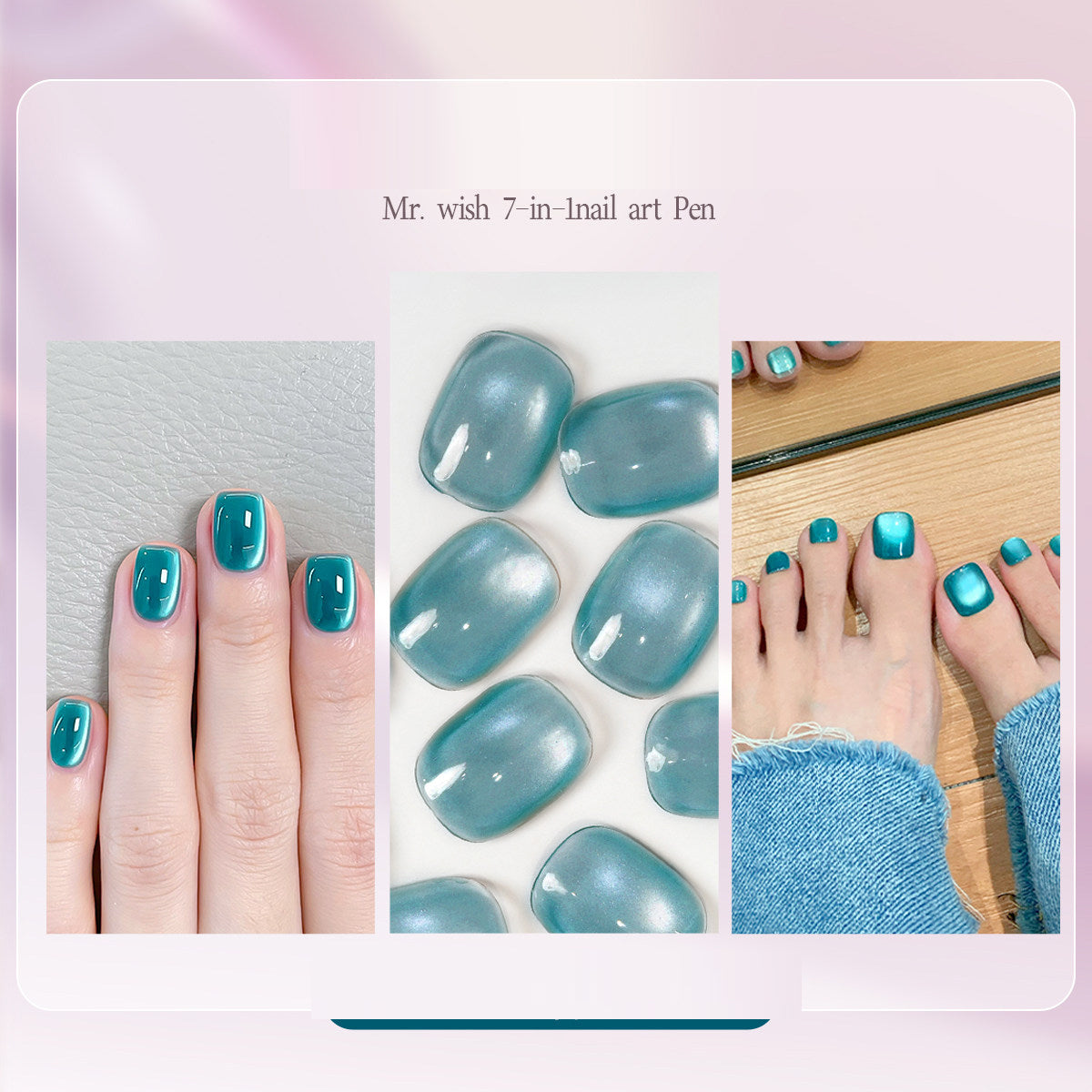 7-in-1 Nail Polish & Eye Color Set