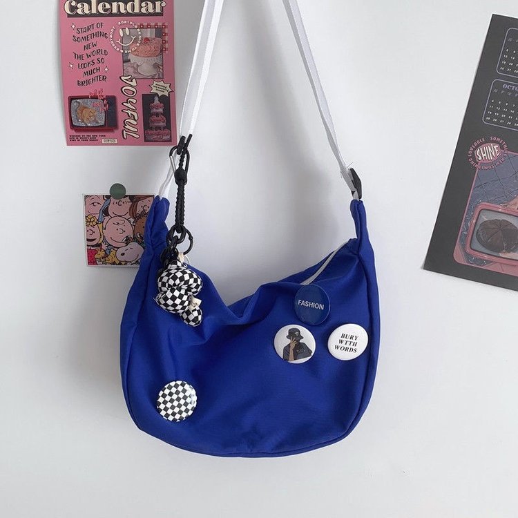 Dumpling Bag 2026 New Fashion Japanese Harajuku Women's Bag Korean Style Trendy Artistic Retro Shoulder Crossbody Bag
