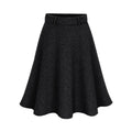 Autumn and Winter New Plus Size Plus Fat A-Line Lining Hip-Covering Woolen Skirt Versatile Women's Skirt 100kg Half Skirt 60cm